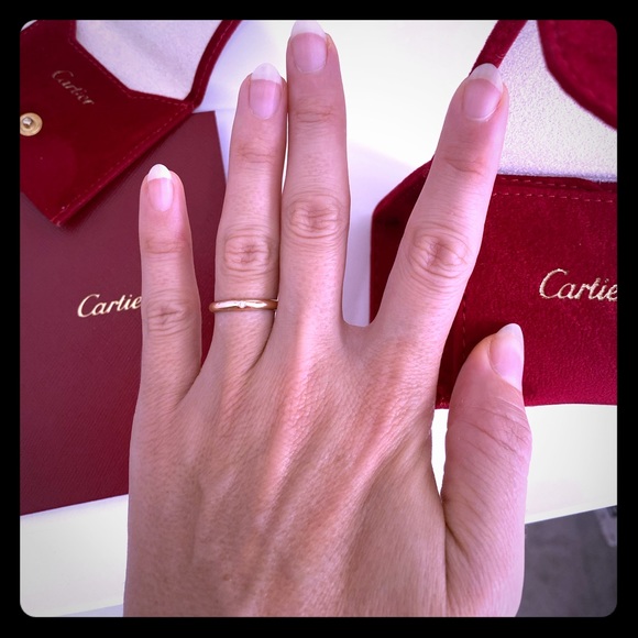 cartier 1895 wedding band
